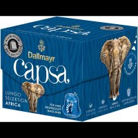 Dallmayr Capsa Lungo Selektion Africa Kaffeekapseln, Arabica- und Robustabohnen  10 Portionen