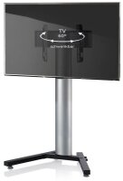 VCM my media TV-Ständer Stadino Mini schwarz, silber