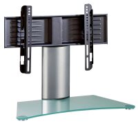 VCM my media TV-Ständer Windoxa Mini silber, mattglas
