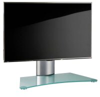 VCM my media TV-Ständer Windoxa Mini silber, mattglas