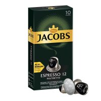 JACOBS ESPRESSO RISTRETTO Kaffeekapseln, Arabica- und...