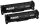 Canon 2x 718 BK  schwarz Toner, 2er-Set