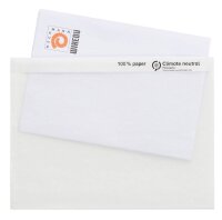 WIHEDÜ Lieferscheintaschen Pergamin Papier DIN C6...