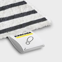 KÄRCHER EasyFix Wischbezüge-Set für Dampfreiniger sonstige Fasern 60 °C waschbar, 3 St.