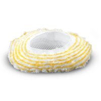 KÄRCHER Bürstenbezüge für Dampfreiniger Polyester 60 °C waschbar, 2 St.