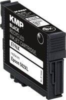 KMP E196X schwarz Druckerpatrone kompatibel zu EPSON 502XL (T02W14)