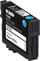 KMP E197X cyan Druckerpatrone kompatibel zu EPSON 502XL (T02W24)