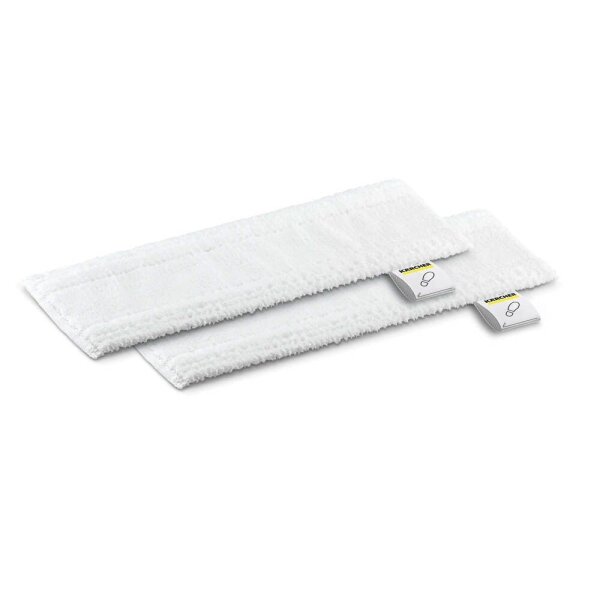 KÄRCHER Sensitiv EasyFix Wischbezüge-Set für Dampfreiniger sonstige Fasern, 2 St.