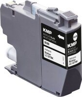 KMP B58B schwarz Druckerpatrone kompatibel zu brother LC-3217BK