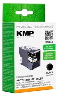 KMP B58BX schwarz Druckerpatrone kompatibel zu brother...