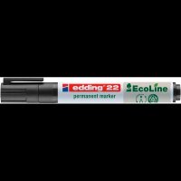 edding 22 EcoLine Permanentmarker schwarz 1,0 - 5,0 mm, 10 St.