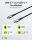 goobay Ladekabel mit Adapter schwarz, Kabellänge: 1,0 m, 65 Watt