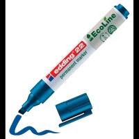 edding 22 EcoLine Permanentmarker blau 1,0 - 5,0 mm, 10 St.