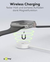 goobay Induktive Ladestation weiß, 2,5 Watt