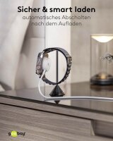goobay Induktive Ladestation weiß, 2,5 Watt