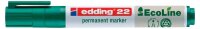 edding 22 EcoLine Permanentmarker farbsortiert 1,0 - 5,0 mm, 4 St.