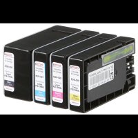 edding EDD-530 schwarz, cyan, magenta, gelb Druckerpatronen kompatibel zu Canon PGI-1500 XL BK/C/M/Y, 4er-Set