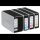 edding EDD-530 schwarz, cyan, magenta, gelb Druckerpatronen kompatibel zu Canon PGI-1500 XL BK/C/M/Y, 4er-Set