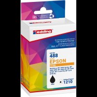 edding EDD-488 schwarz Druckerpatrone kompatibel zu EPSON...