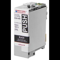 edding EDD-488 schwarz Druckerpatrone kompatibel zu EPSON 27XL / T2711XL