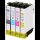 edding EDD-487 schwarz, cyan, magenta, gelb Druckerpatrone kompatibel zu EPSON 29XL / T2996XL, 4er-Set