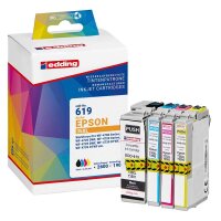 edding EDD-619 schwarz, cyan, magenta, gelb...