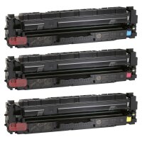 HP 410X (CF252XM) cyan, magenta, gelb Tonerkartuschen, 3er-Set