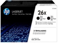 HP 26X (CF226XD) schwarz Tonerkartuschen, 2er-Set