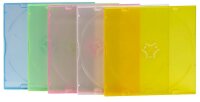 MediaRange 1er CD-/DVD-Hüllen farbsortiert, 20 St.