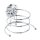 WENKO Haartrocknerhalter silber, 1 St.