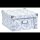 Zeller Aufbewahrungsbox 9,6 l weiß, vintage 26,0 x 31,0 x 14,0 cm, 1 St.