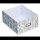 Zeller Aufbewahrungsbox 9,6 l weiß, vintage 26,0 x 31,0 x 14,0 cm, 1 St.