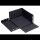 Zeller Aufbewahrungsbox 9,6 l schwarz 26,0 x 31,0 x 14,0 cm, 1 St.