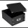 Zeller Aufbewahrungsbox 9,6 l schwarz 26,0 x 31,0 x 14,0 cm, 1 St.