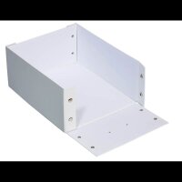Zeller Aufbewahrungsbox 9,6 l weiß 26,0 x 31,0 x 14,0 cm, 1 St.
