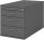 HAMMERBACHER TC30 Rollcontainer grafit 4 Auszüge 42,8 x 80,0 x 51,2 cm