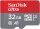 SanDisk Speicherkarte microSDHC Ultra, 32 GB, 1 St.