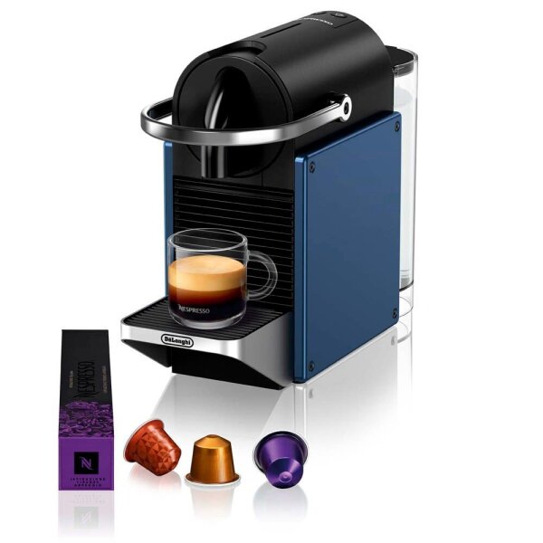 DeLonghi Nespresso Pixie EN 127.BL Kapselmaschine blau