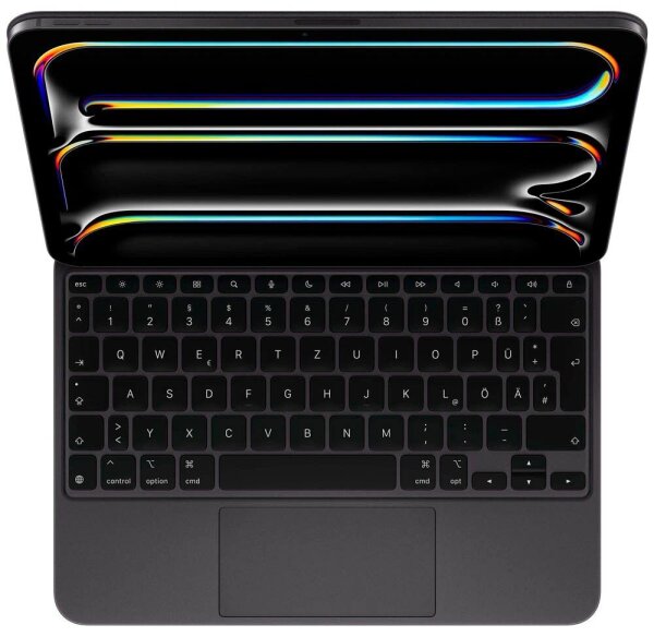 Apple Magic Keyboard Tablet-Tastatur schwarz geeignet für Apple iPad Pro 11“ (M4)
