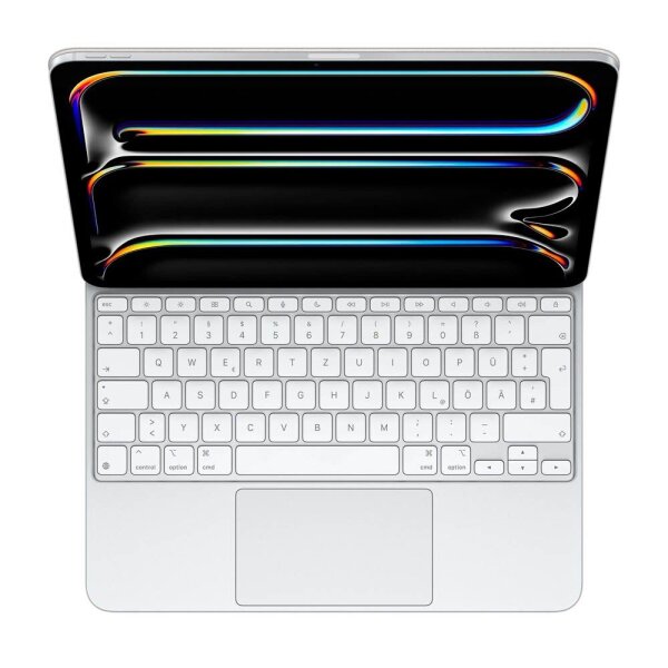 Apple Magic Keyboard Tablet-Tastatur weiß geeignet für Apple iPad Pro 13“ (M4)