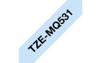 brother Schriftband TZe-MQ531 TZEMQ531, 12 mm, schwarz auf blau, 1 St.