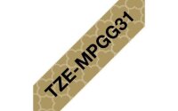 brother Schriftband TZe-MPGG31 TZEMPGG31, 12 mm, schwarz auf gold, 1 St.