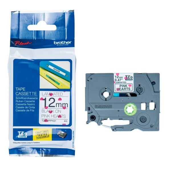brother Schriftband TZe-MPPH31 TZEMPPH31, 12 mm, farbig sortiert, 1 St.