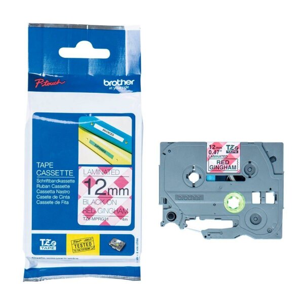brother Schriftband TZe-MPRG31 TZEMPRG31, 12 mm, farbig sortiert, 1 St.