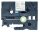 brother Textil-Schriftband TZe-R234 TZER234, 12 mm, gold auf weiß, 1 St.