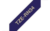 brother Textil-Schriftband TZe-RN34 TZERN34, 12 mm, gold auf blau, 1 St.
