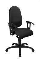 Topstar Bürostuhl Syncro Pro 5, S500 G20 Stoff schwarz, Gestell schwarz