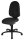 Topstar Bürostuhl Syncro Pro 5, S500 G20 Stoff schwarz, Gestell schwarz