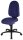Topstar Bürostuhl Syncro Pro 5, S500 G26 Stoff blau, Gestell schwarz