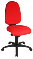 Topstar Bürostuhl Syncro Pro 5, S500 G21 Stoff rot,...
